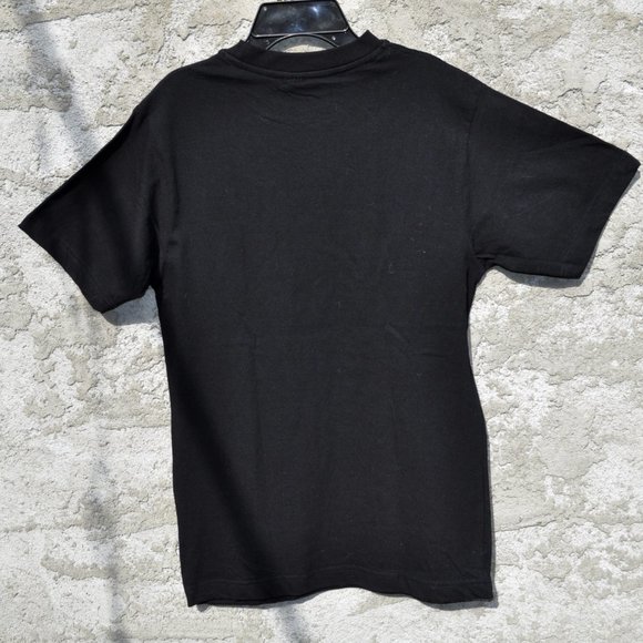 T-Shirt Men's or Women's Funny Black White T-shirt Size Small 100% Cotton - Picture 3 of 3